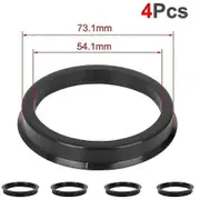 Autcoat 4pcs/set Automotive Car Wheel Hub Centric Rings Center Hubrings Bore 73.1-57.1 66.6-57.1 73.1-54.1