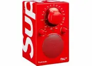 New SUPREME Tivoli Pal BT Radio Bluetooth FM/AM Tuning Red