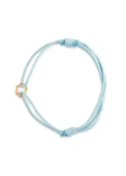 Aliita Mini Nubecita Brillante Cord Bracelet - Light Blue ONE SIZE
