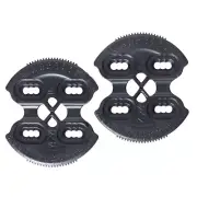 Set Burton Reflex 4X4 Snowboard Bindings Mounting Discs Black