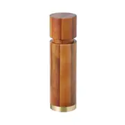 Davis & Waddell Acacia/Brass Pepper Seasoning Easy Twist Mill 5x18cm Natural