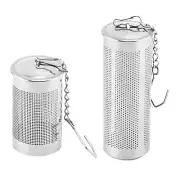 2x Tea Strainer Fine Mesh Strainer Filters Soup Seasonings Seperation Basket