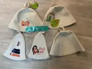 Wool Felt Sauna Hat Cap Russian Bath House Head Protection Tool Accessories