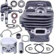 XXUMKL Fit for Crankshaft Gasket Set Big Bore Cylinder Piston Complete Replacement Set Enhanced Performance Chainsaw Piston Replacement Kit