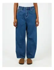 [All About Eve] Hallie Barrel Leg Jeans in Heritage Blue