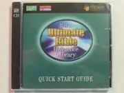 THE ULTIMATE BIBLE REFERENCE LIBRARY QUICK START GUIDE PC CD-ROM NEW THOMAS 2002