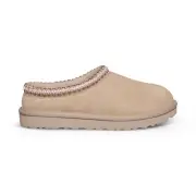 UGG TASMAN DRIFTWOOD SUEDE SHEEPSKIN COMFORT WOMEN'S SLIPPERS SIZE US 8/UK 6 NEW
