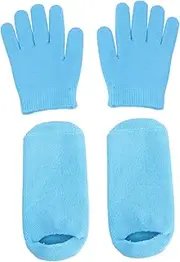 Gel Socks Moisturizing Heel Socks Moisture Socks Olive Oil Gel Gloves and Socks Moisturizing Hand Gloves Moisture Gloves Cracked Heel Socks Cracked Skin Gloves Skin Care