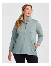 [Taking Shape] Active Spacedye Half Zip Top in Ocean