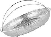 MAGICLULU Steamer Insert Rice Steamer Basket Dumpling Steamer Steam Basket Steam Pots for Cooking Handle Colander Convenient Steamer Basket Steaming Pot Food Steam Colander Pot Steamer