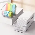 Container Storage Box Note Holder Desktop Organizer Drawer Separate Storage