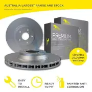 Premium Front Brake Disc Rotors for Ford FALCON BA BF FG including UTE 2002-2... (for: Ford)