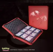 Ultra Pro Pokemon 9 PKT Zippered PRO Binder - Elite Series Charizard NEW