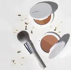 *DUO* Ere Perez - Rice Powder Bronzer Vegan Natural New - Blush/Bronzer + Brush