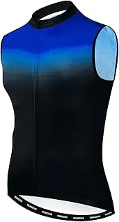 [HimyBB] Fahrradweste für Herren, ärmellos, Fahrradtrikot