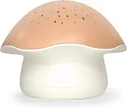 Pabobo by Angelcare - Night Projector - Musical Star - Mushroom - Nomadic Sleep - Night Light - Baby and Children - Lullaby or White Noise - Cry Sensor Optional - Timer - Pink
