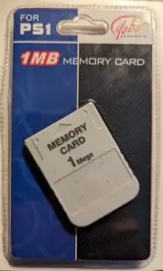 NEW PS1 PlayStation 1 Memory Card SEALED in Retail Package D-2 Yobo 1 MB