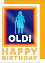 [Edition Seidel] Premium Birthday Card with Envelope G3412 SW023 Billet Happy Birthday Humour Funny Mrs Oldi