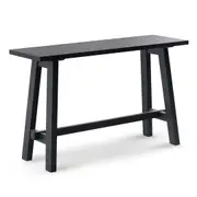 Murillo 1.2m Wooden Console Table - Full Black