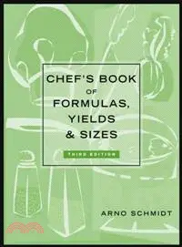 在飛比找三民網路書店優惠-CHEF'S BOOK OF FORMULAS, YIELD