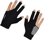 BESPORTBLE Billiards Glove Snooker Glove Breathable Glove Comfortable Glove Compression Gloves Workout Gloves for Men Pool Cue Accessories Fingerless Gloves Finger Glove Billiard Cue Glove