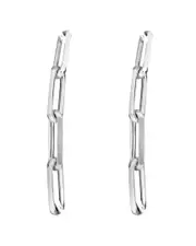 Italian Silver Dangle Earrings