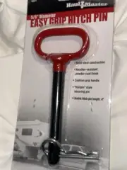 Easy Grip Hitch Pin ~ 5/8 inch Dia. x 4 inch Length - By Haul Master