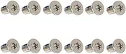 12pcs Bottom Cover Screws for Dell XPS 13 9350 9360 XPS 15 9550 9560 9570 M5510 (Silver)