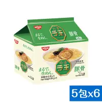 在飛比找PChome24h購物優惠-《日清》拉王豚骨味非油炸速食麵89g*30入/箱