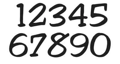 Jester Font Numbers STENCIL 1" - 4" Crafts Mailbox Wallart House Address
