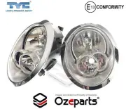 Pair LH+RH Head Light Lamp Halogen For Mini Hatch Hard Top R50 R53 2004~2007 (for: Mini)