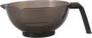 Baked Oil Bowl Hair Dying Tools Hair Coloring Bowl DIY Coloring Cup Salon Supplies Black Plastic
