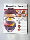 Hamilton Beach Breakfast Sandwich Maker with Egg Cooker Ring, 25477