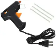 10w Mini Glue Gun with 6 pc Glue Sticks Melt Hot Glue Trigger Pull Craft