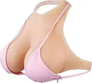 [Lervanla] Silicone False Breast Forms for Crossdressers apparel Male to Female Fake Breasts for Transgender Gel Filler