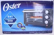 Sealed NEW Oster TSSTTVDFL2 Stainless Steel Turbo Convection Toaster Oven Black