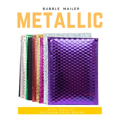 Premium Metallic Padded Bag Bubble Mailer Envelope 01 160 x 230mm