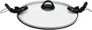 Oval Slow Cooker Lid with Sealing Ring and Buckle Compatible for Crockpot Slow Cooker SCCPVL600-S-BR, CPSCVC060LL-BP,CPSCVC60LL-S