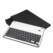 Aluminum Keyboard & Leather Tablet Case For Ipad Pro 10.5 / Air 2019 - Bluetooth Detachable Water Repellent