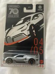 Matchbox 2018 Bugatti Divo Silver 70 Yr Special Edition