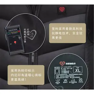 【台灣出貨】溫暖心智能加熱背心 使用USB充電行動電源 防潑水面料 智能電熱馬甲 發熱保暖衣