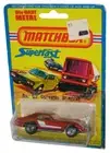 Matchbox Superfast Lesney (1976) Red Corvette Stingray Vintage Toy Car No. 62