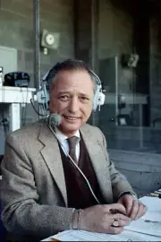 Pittsburgh Steelers Radio Color Analyst Myron Cope 1980 Nfl OLD PHOTO 1