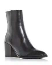 Aeyde Women's Leandra Black Block Heel Boots