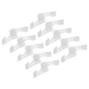 360 Degree Plant Stem Training Clips, 30 Pcs Adjustable Plant Bender, Clear