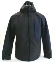 O'Neill Cue Gray Insulated Zip Front Hooded Snow Jacket Men's NWT