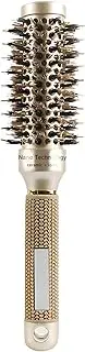Round Brush for Blow Drying, Large Barrel Hair Brush with Boar Bristle - Ceramic & Ionic Tech Nano Thermal, Bounce Curl Hairbrush Women for Blow Dry Thick Curly Long Hair & Styling, 65mm