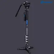 [Leofoto USA] Leofoto MV-324CL+VD-03+BV-10 4-Section Video Monopod w Head/Base