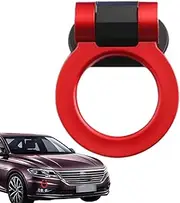 Trailer Bumper Sticker,Decorative Portable Car Bumper Decor - Long-Lasting Ring Shaped Car Tow Hook Decor Multifunctional Racing Style Trailer Hook Sticker for Buniq