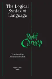 The Logical Syntax of Language